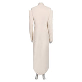Andor Season 2 (2025) Mon Mothma White Long Coat Dress Outfits Cosplay Costume